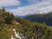 Austrian Alps above St Anton am Arlberg von Malcolm Snook