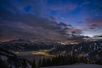 Zell am See bei Nacht by Patrick Gross