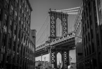 Manhattan Bridge Tower DUMBO, New York City, Amerika von Patrick Gross