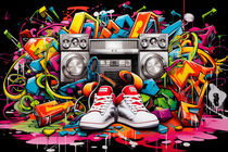 Streetart Hip Hop Style von mutschekiebchen