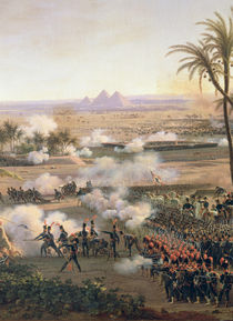 Battle of the Pyramids von Louis Lejeune