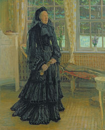 Marie Zacharias  by Leopold Karl Walter von Kalckreuth