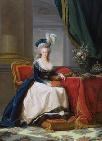 Marie-Antoinette  by Elisabeth Louise Vigee-Lebrun