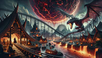 Dragon's Descent 21 by fantasycoasters