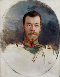 Study for a portrait of Tsar Nicholas II  by Henri Gervex