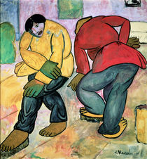 The Floor Polishers von Kazimir Severinovich Malevich