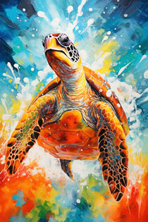 Bunte Schildkröte by artemberaubend