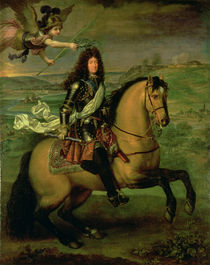 Equestrian Portrait of Louis XIV  von Pierre Mignard