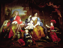 The Grand Dauphin with his Wife and Children by Pierre Mignard