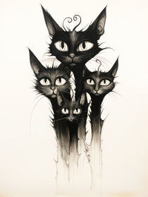 Katzen No.9 by Bettina Dittmann