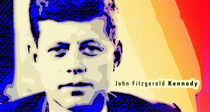 John Fitzgerald Kennedy  Portrait von maxal-tamor