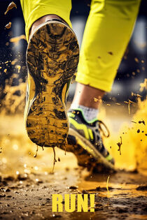 RUN! | Jogging | Laufen | Marathon | Sport von Frank Daske