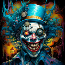 Steampunk Clown von Bettina Dittmann