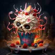 Halloween Cupcake No.3 von Bettina Dittmann