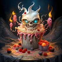 Halloween Cupcake No.1 von Bettina Dittmann