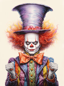 Bunter Clown No.1 von Bettina Dittmann