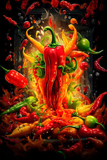 Paprika Explosion by Bettina Dittmann