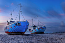 Fischerboote am Strand von Dirk Rüter