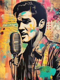 Elvis Presley als Pop Art Ikone | Elvis Presley as Pop Art Icon von Frank Daske