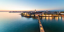 Panorama Friedrichshafen am Bodensee am Abend von dieterich-fotografie