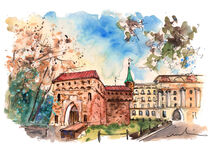 Krakow Beautiful Corner 05 von Miki de Goodaboom