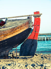 Ruderblatt vom Boot by Wolfgang Wittpahl