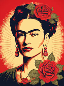 Frida Kahlo als Guru | Frida Kahlo as Guru von Frank Daske