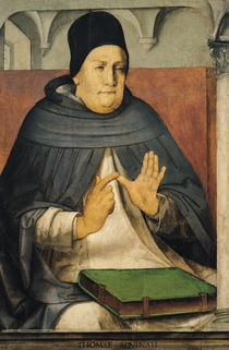 Portrait of St. Thomas Aquinas  von Joos van Gent