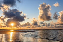 Sonnenuntergang auf Juist von Dirk Rüter