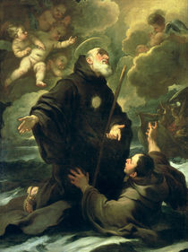 St Francis of Paola by Luca Giordano