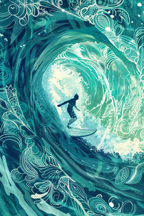Surf die Perfekte Welle | Surf the Perfect Wave von Frank Daske