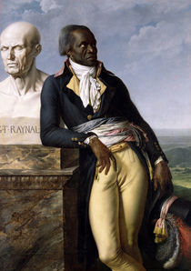 Portrait of Jean-Baptiste Belley  by Anne Louis Girodet de Roucy-Trioson