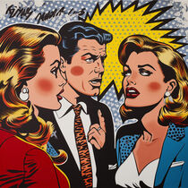 Geflüster der Intrige von Roy Lichtenstein