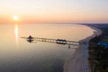 Luftbild Seebrücke Heringsdorf auf der Insel Usedom by dieterich-fotografie