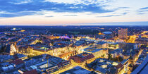 Zentrum von Leipzig bei Nacht von dieterich-fotografie