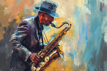 Saxophone Player 03