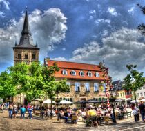 Ratingen Marktplatz HDR by Edgar Schermaul