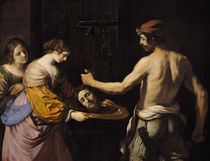 Salome Receiving the Head of St. John the Baptist von Guercino