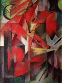 The Fox by Franz Marc