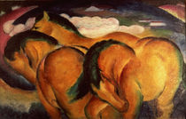 Little Yellow Horses von Franz Marc