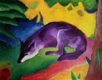 Blue Fox von Franz Marc