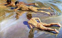 Children on the Beach by Joaquin Sorolla y Bastida