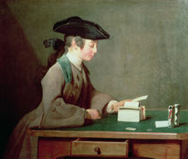 The House of Cards von Jean-Baptiste Simeon Chardin
