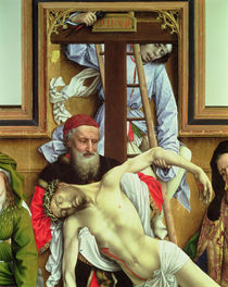 Joseph of Arimathea Supporting the Dead Christ von Rogier van der Weyden