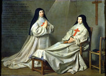 Portrait of Mother Catherine-Agnes Arnauld  von Philippe de Champaigne