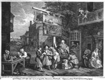 The Election II; Canvassing for Votes by William Hogarth