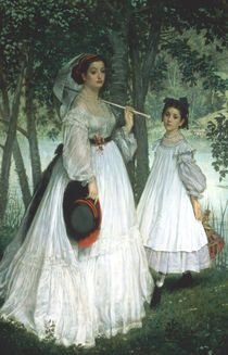 The Two Sisters: Portrait von James Jacques Joseph Tissot
