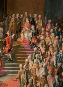 The Investiture of Joseph II  von Martin II Mytens or Meytens