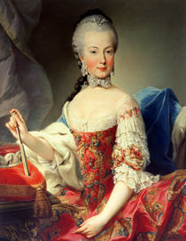 Archduchess Maria Amalia Habsburg-Lothringen by Martin II Mytens or Meytens
