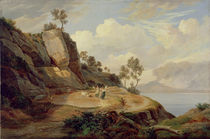 Landscape in Italy  von Carl Wilhelm Goetzloff